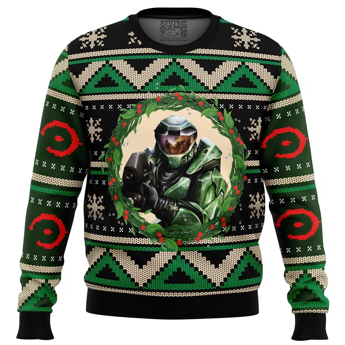 Buildercar - Halo Ugly Christmas Sweater