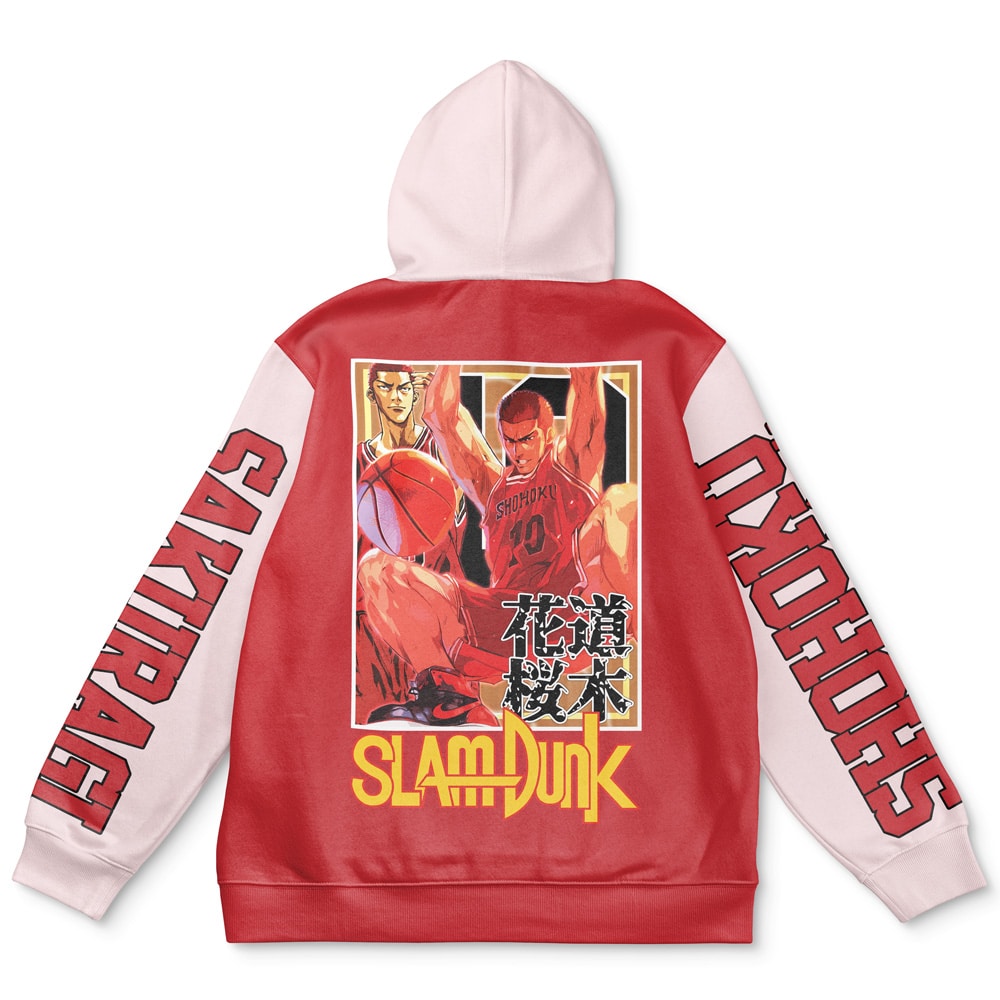 Buildercar - Hanamichi Sakuragi Slam Dunk Streetwear Hoodie