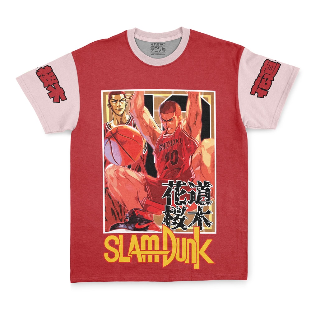 Buildercar - Hanamichi Sakuragi Slam Dunk Streetwear T-Shirt