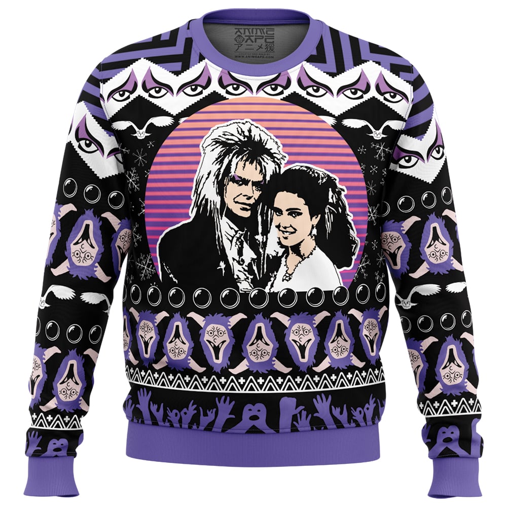 Buildercar - Happy Ending Labyrinth Ugly Christmas Sweater