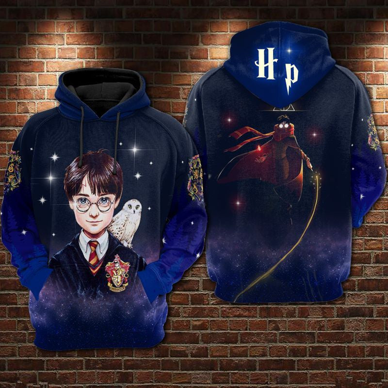 Buildercar - Harry Potter 1 3d Hoodie