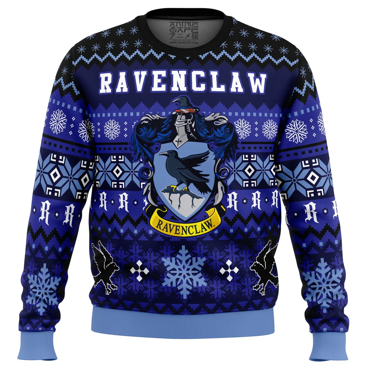 Buildercar - Harry Potter Ravenclaw House Ugly Christmas Sweater