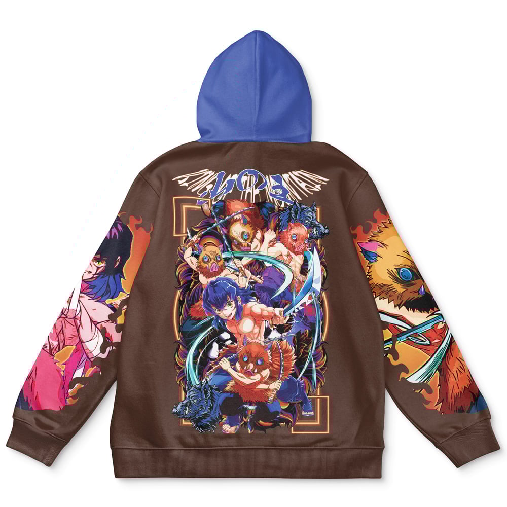 Buildercar - Hashibira Inosuke V2 Demon Slayer Streetwear Hoodie