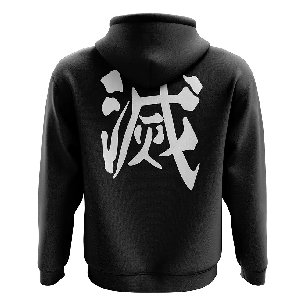 Buildercar - Hashira Uniform Demon Slayer Zip Hoodie Jacket - Image 2