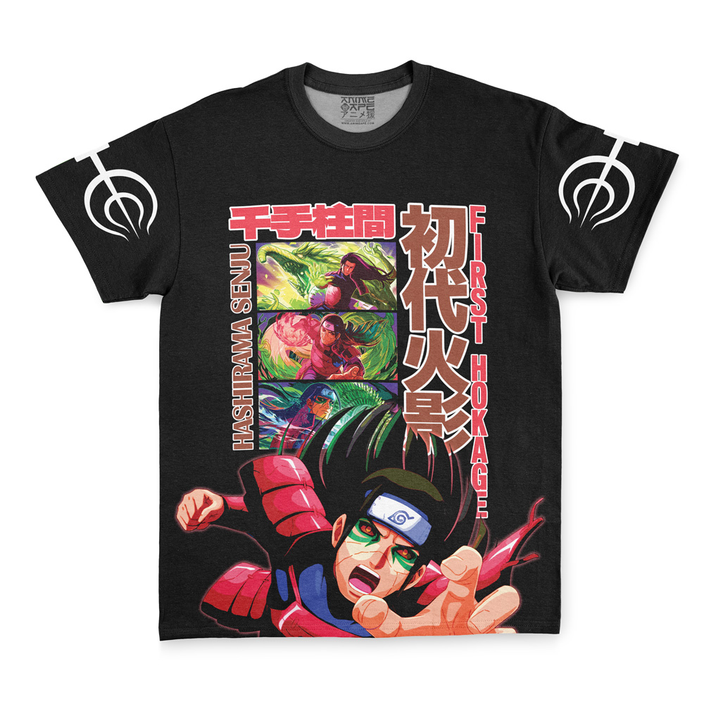 Buildercar - Hashirama Senju V2 Shippuden Streetwear T-Shirt