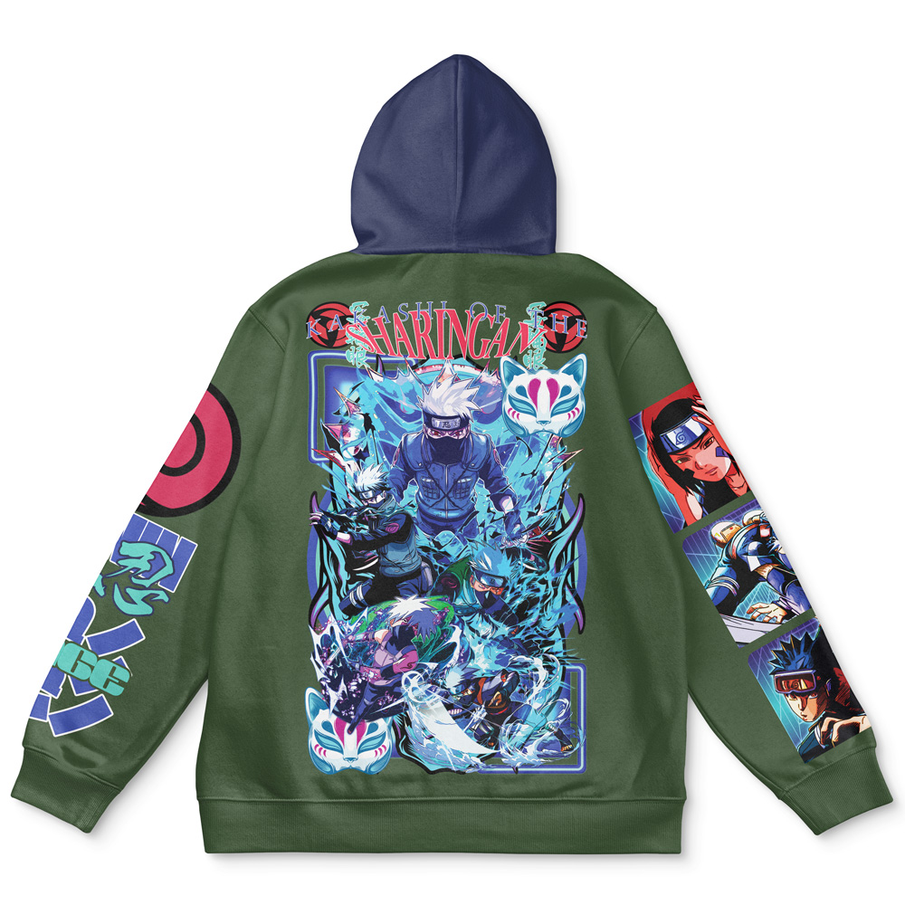 Buildercar - Hatake Kakashi V2 Shippuden Streetwear Hoodie