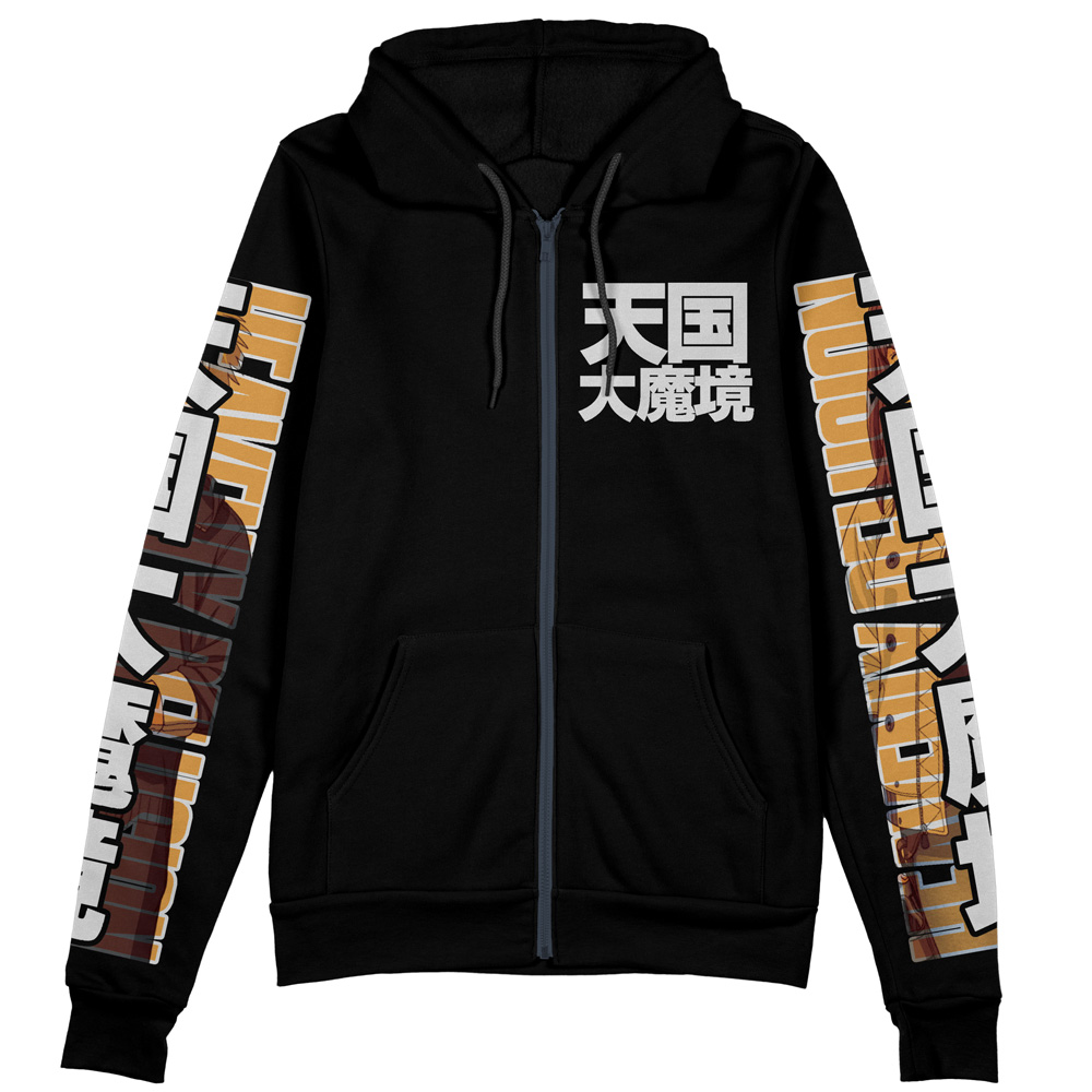 Buildercar - Heavenly Delusion Streetwear Zip Hoodie Jacket - Image 2