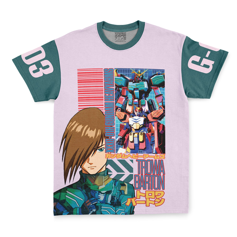 Buildercar - Heavyarms x Trowa Barton Gundam Wing Endless Waltz Streetwear T-Shirt