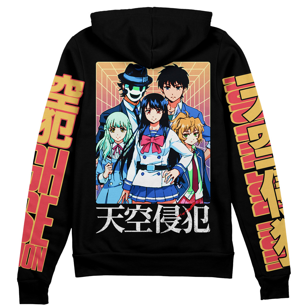 Buildercar - High-Rise Invasion Streetwear Zip Hoodie Jacket