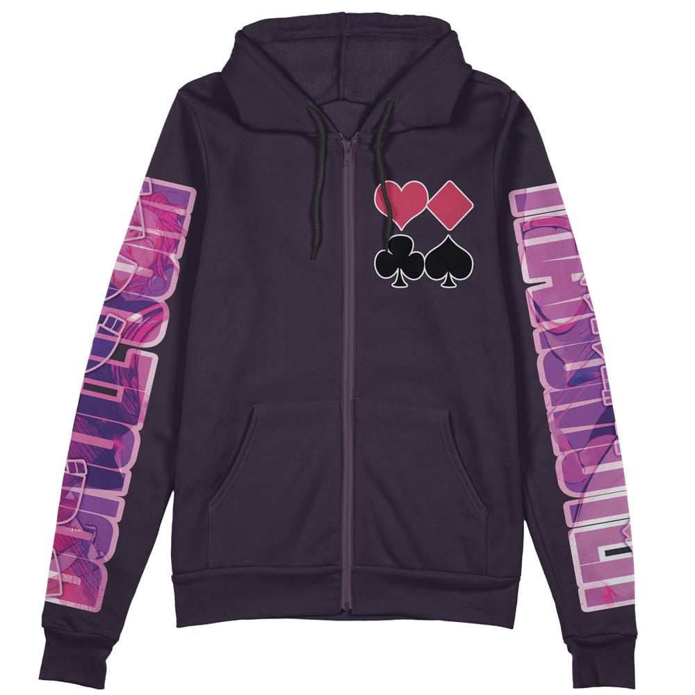 Buildercar - Hisoka Hunter x Hunter Streetwear Zip Hoodie Jacket - Image 2