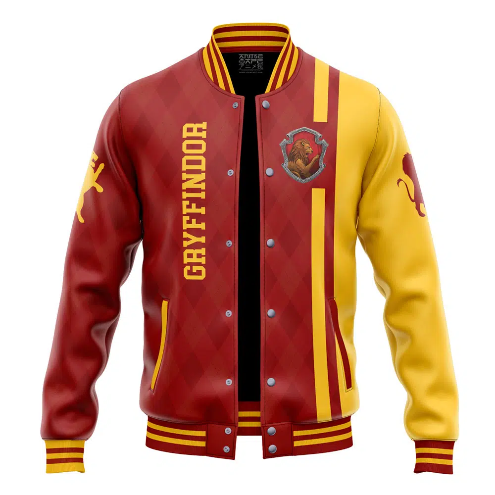Buildercar - Hogwarts Gryffindor Harry Potter Varsity Jacket