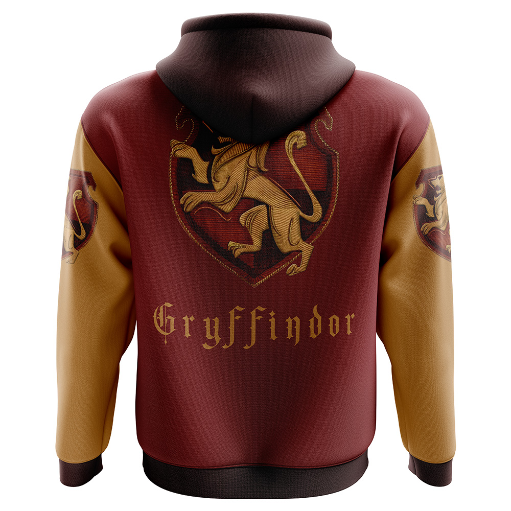 Buildercar - Hogwarts Legacy Gryffindor Harry Potter Hoodie - Image 2