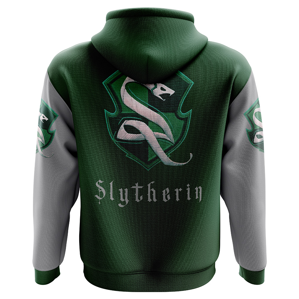 Buildercar - Hogwarts Legacy Slytherin Harry Potter Hoodie - Image 2