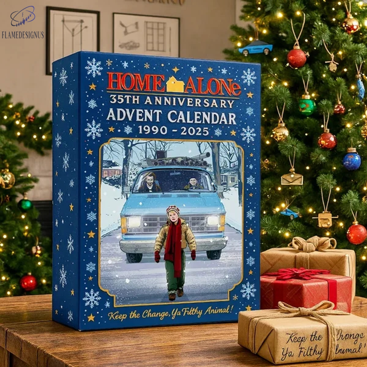 Buildercar - Home Alone 35th Anniversary Advent Calendar 2025 -2D Acrylic