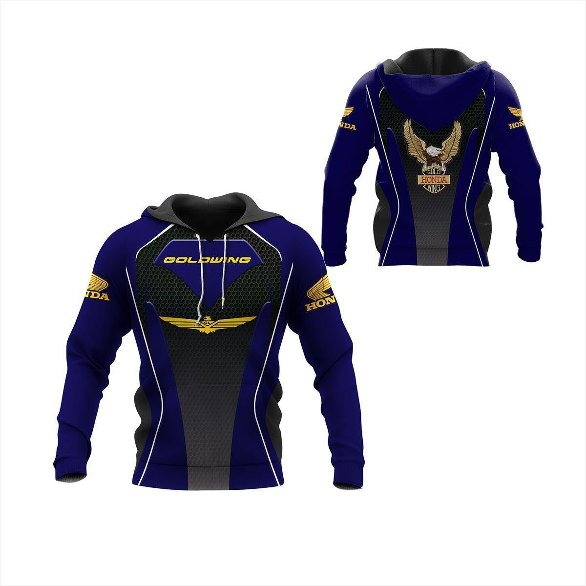 Buildercar - Honda Gold Wing Shirt Fan Gift 138, Stylist Unisex 3d Hoodie