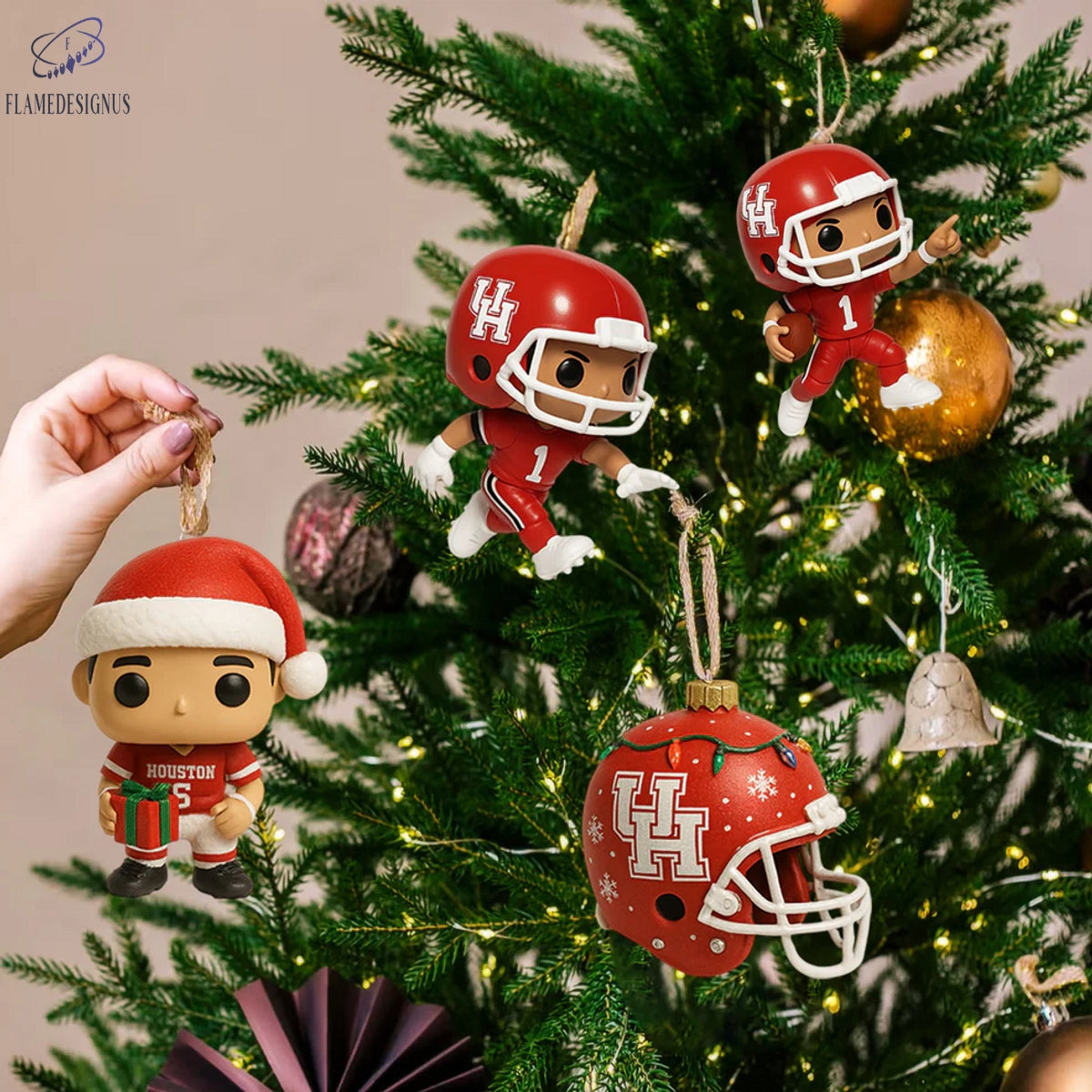 Buildercar - Houston Cougars Football Advent Calendar 2025 -2D Acrylic