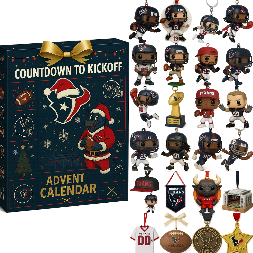 Buildercar - Houston Texans Advent Calendar 2025 24TH ANNIVERSARY -2D Acrylic