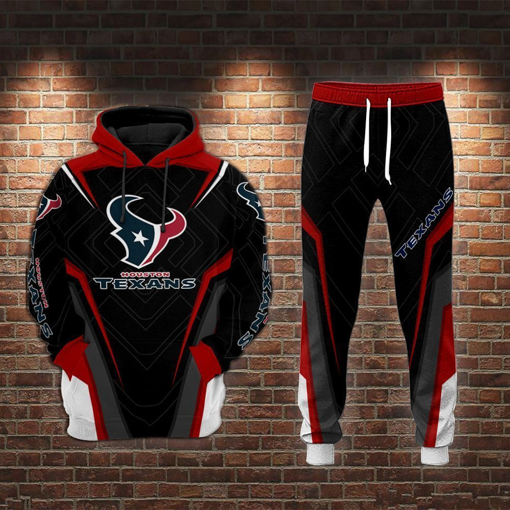 Buildercar - Houston Texans Hoodie & Jogger 007