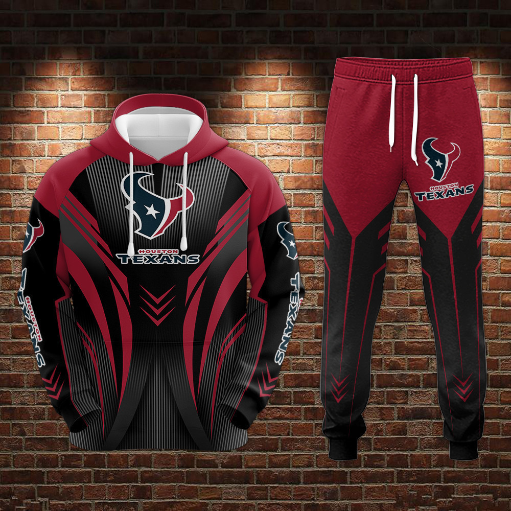 Buildercar - Houston Texans Limited Hoodie & Jogger S012