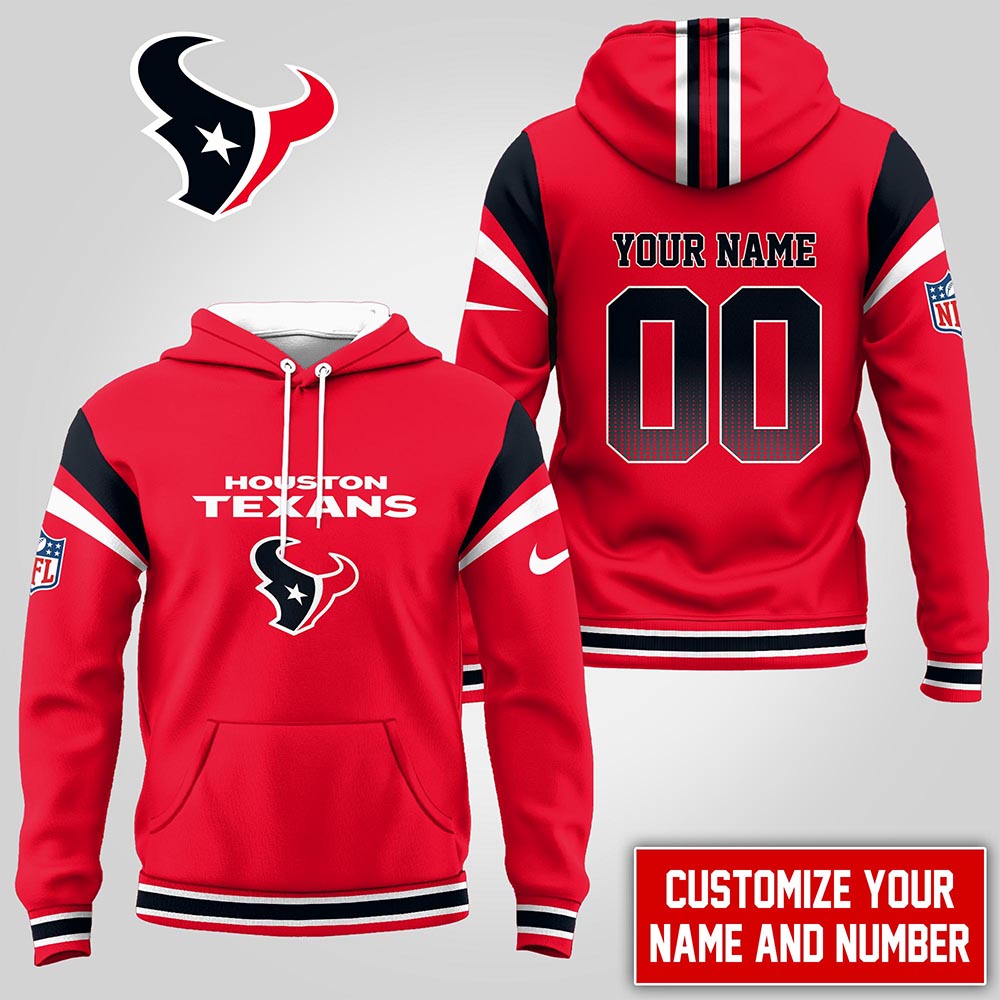 Buildercar - Houston Texans | Premium NFL Customized Hoodie
