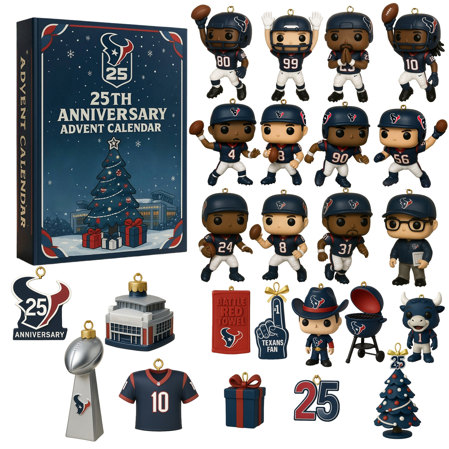 Buildercar - Houston Texans x NFL Anniversary Advent Calendar  