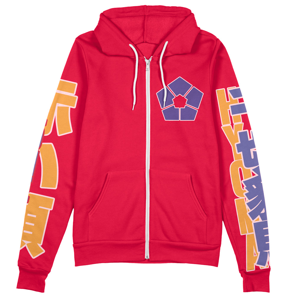 Buildercar - Hyoma Chigiri Blue Lock Streetwear Zip Hoodie Jacket - Image 2