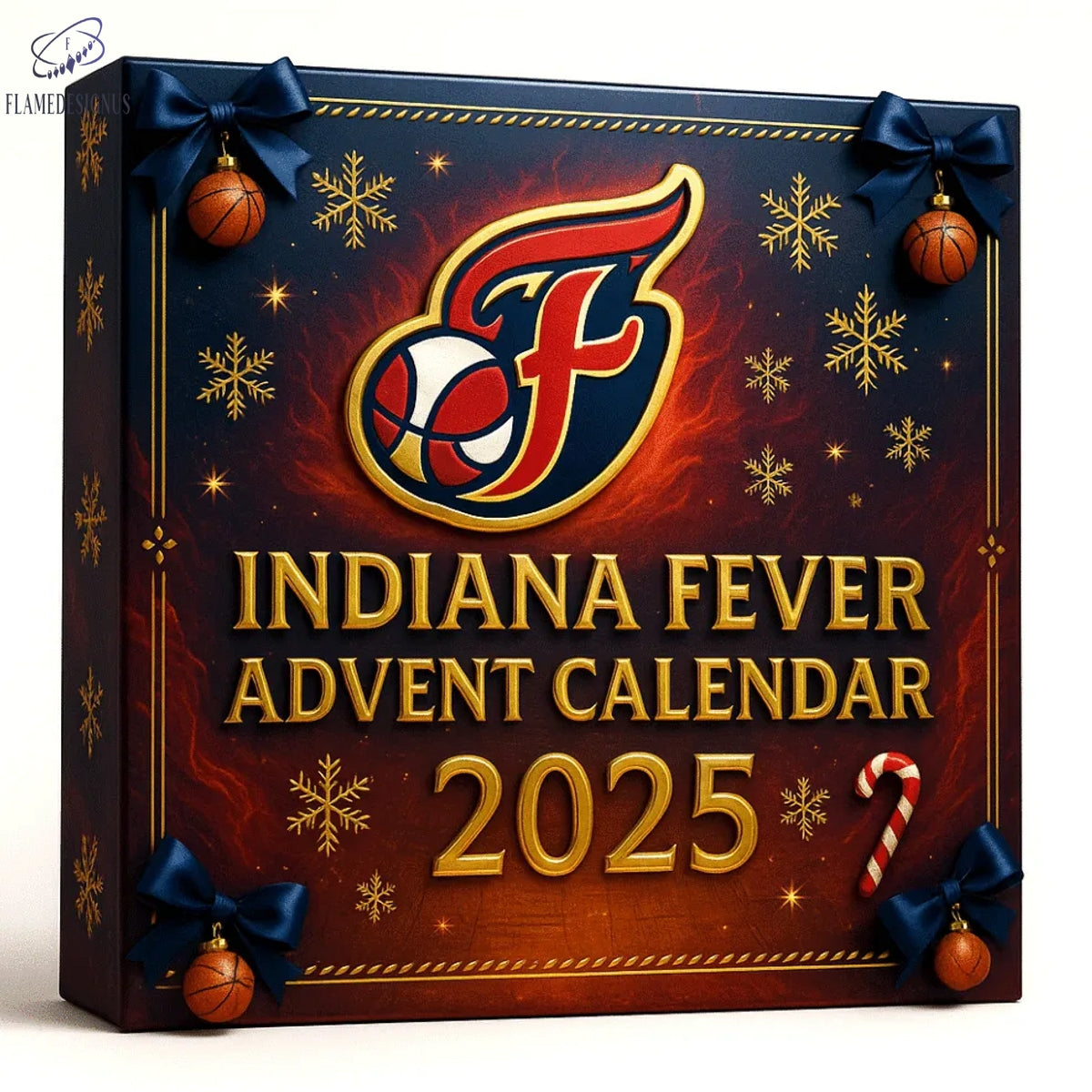Buildercar - Indiana Fever Advent Calendar 2025 -2D Acrylic