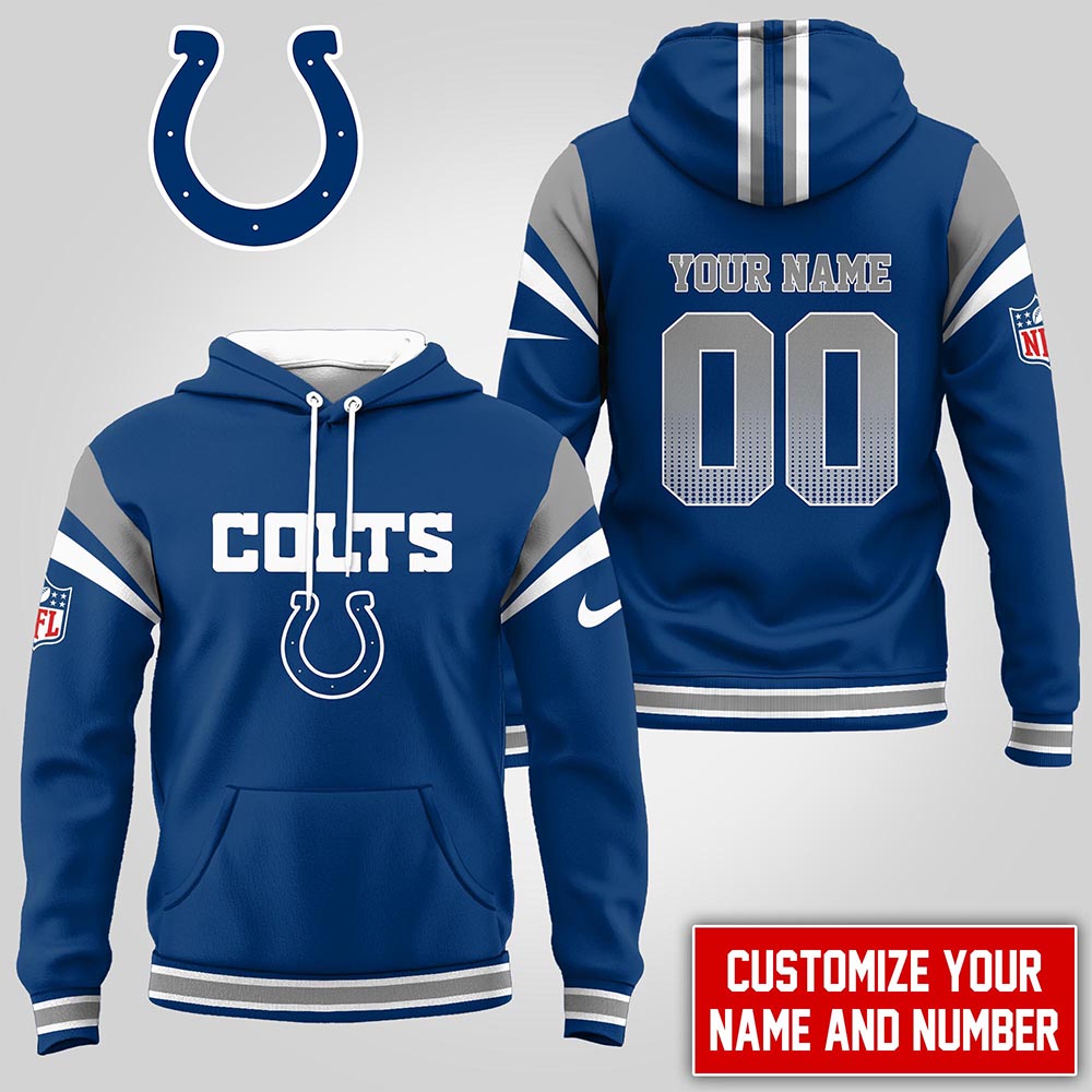 Buildercar - Indianapolis Colts | Premium NFL Customized Hoodie