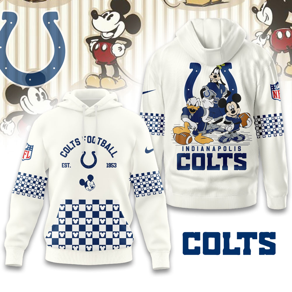 Buildercar - Indianapolis Colts | Premium NFL Game Day Disney Hoodie