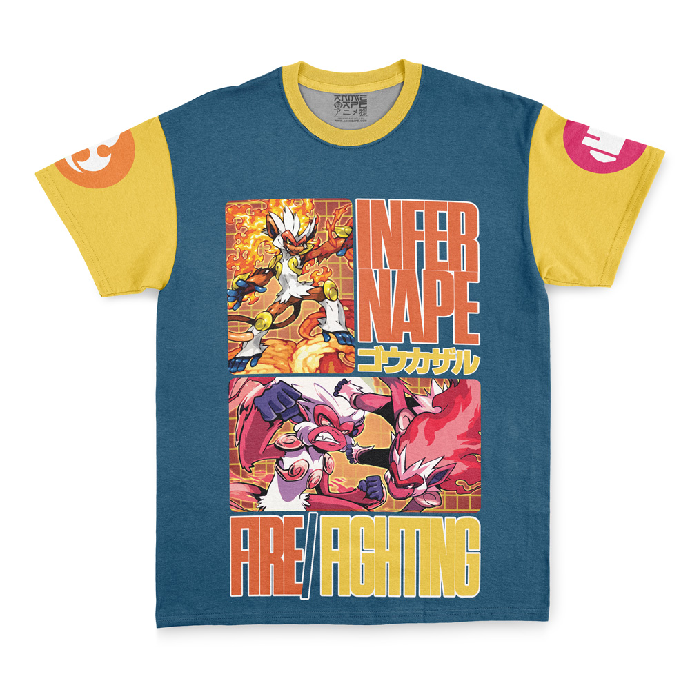 Buildercar - Infernape Pokemon Streetwear T-Shirt