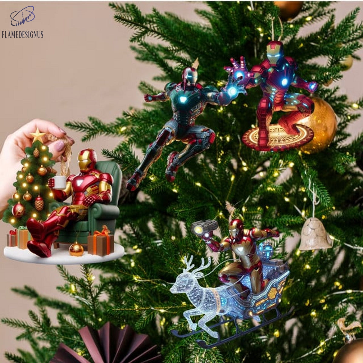 Buildercar - Iron Man Advent Calendar 2025 -2D Acrylic