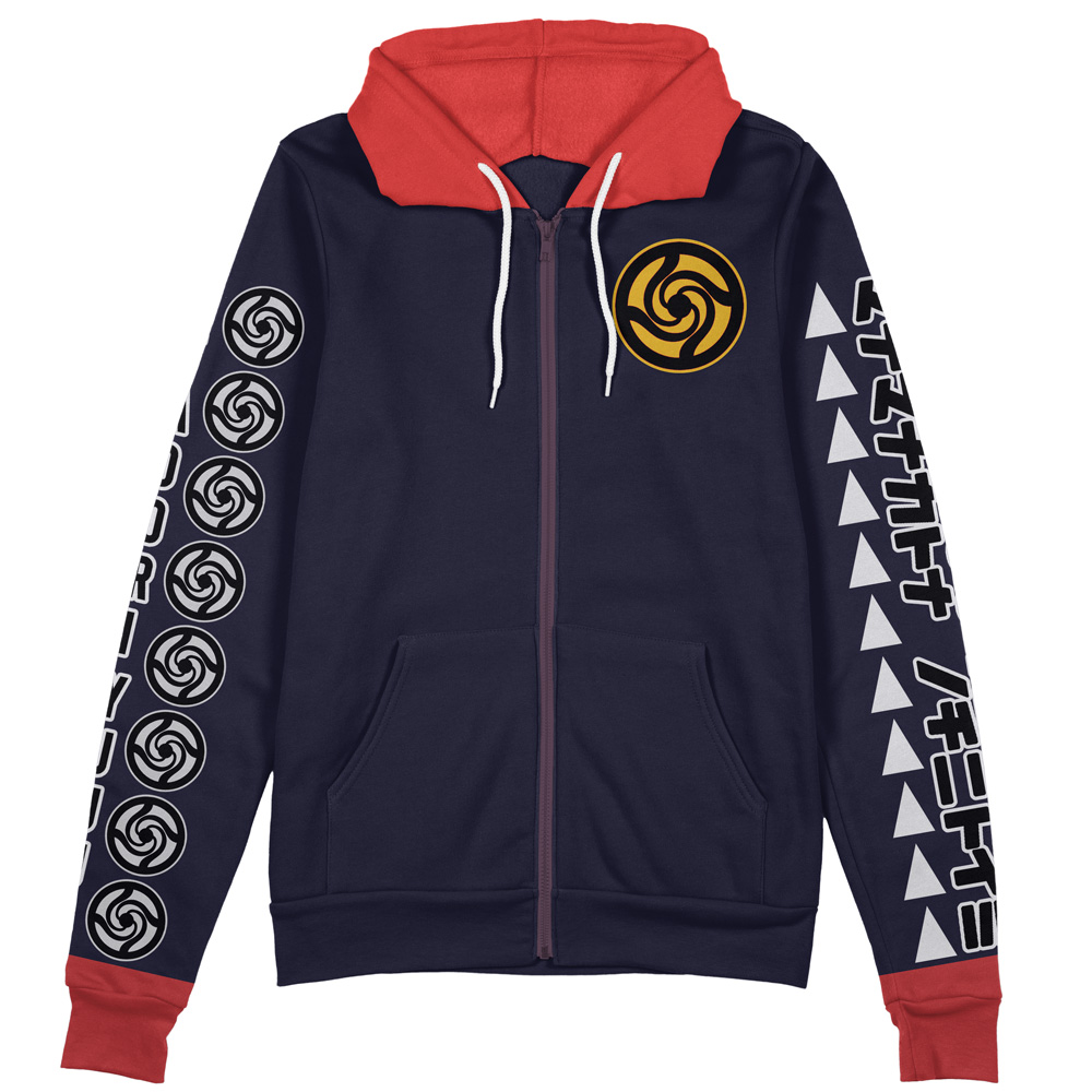 Buildercar - Itadori Yuuji Jujutsu Kaisen Streetwear Zip Hoodie Jacket - Image 2