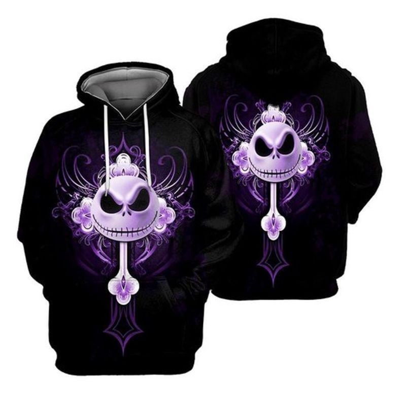 Buildercar - Jack Skellington V1 All Over Printing 3d Hoodie