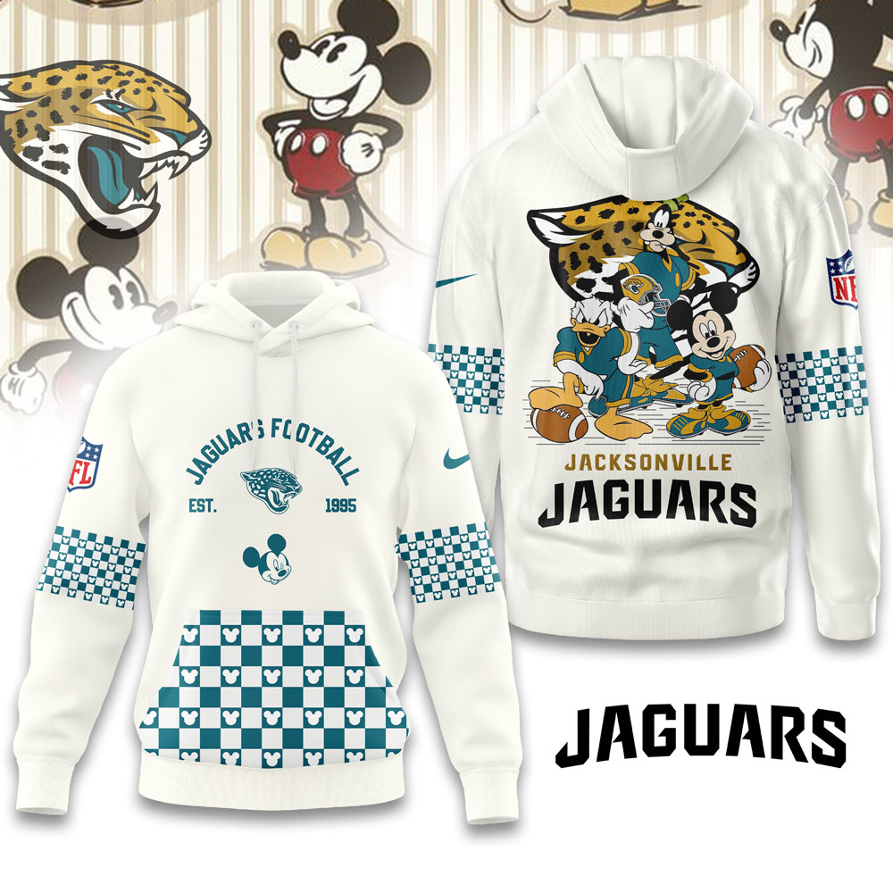 Buildercar - Jacksonville Jaguars | Premium NFL Game Day Disney Hoodie