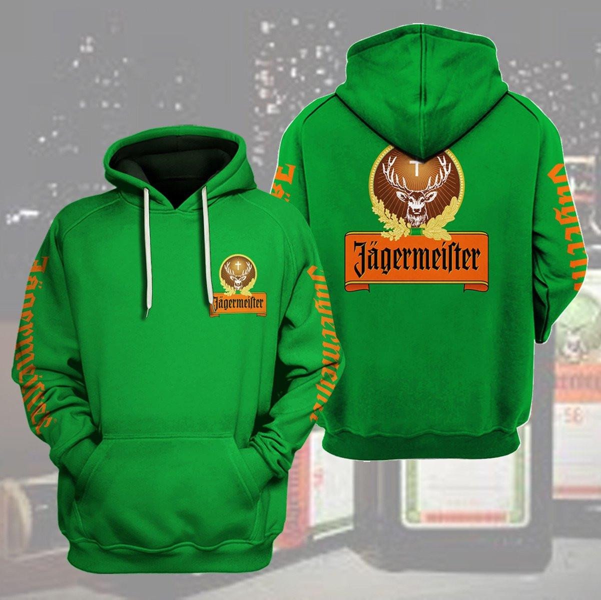 Buildercar - Jagermeister Beer 3d Hoodie