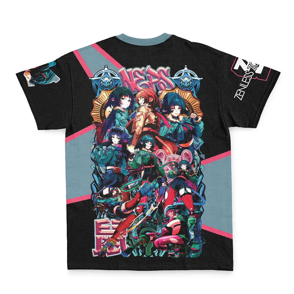 Buildercar - Jane Doe Zenless Zone Zero Streetwear T-Shirt