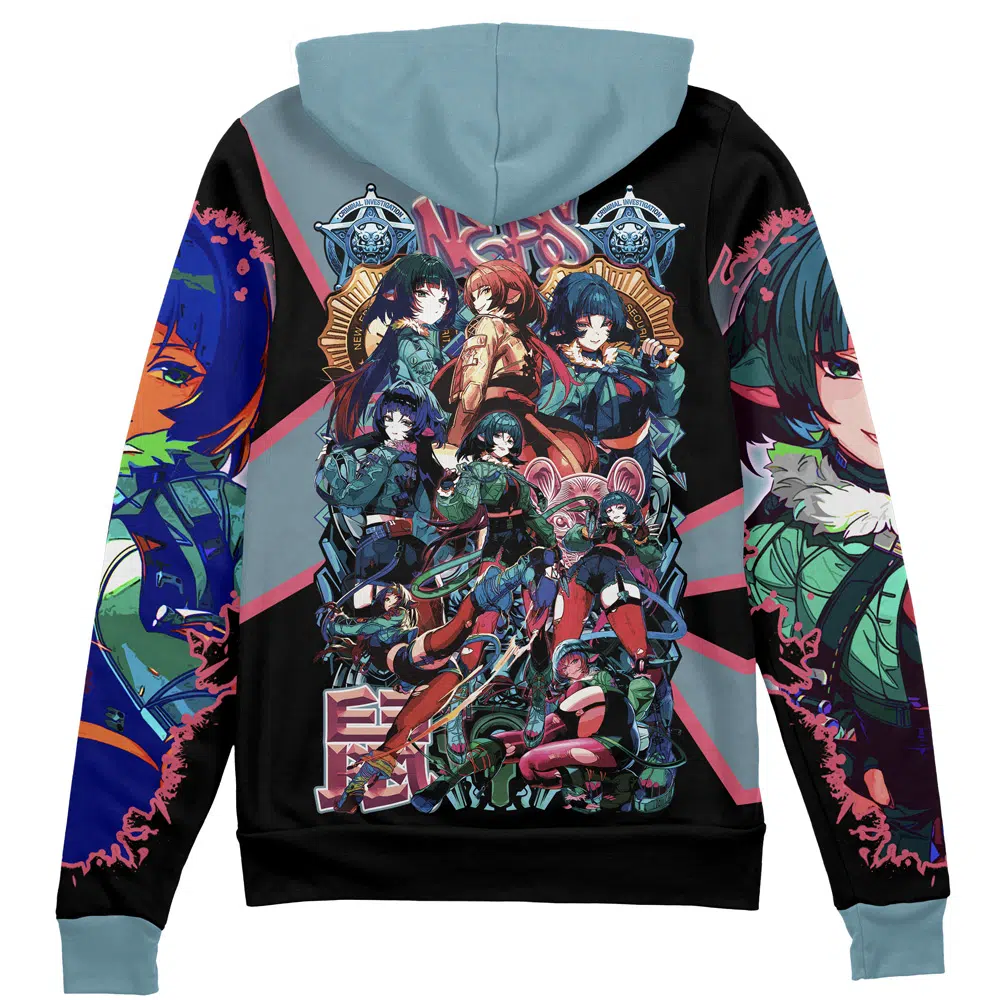 Buildercar - Jane Doe Zenless Zone Zero Streetwear Zip Hoodie Jacket