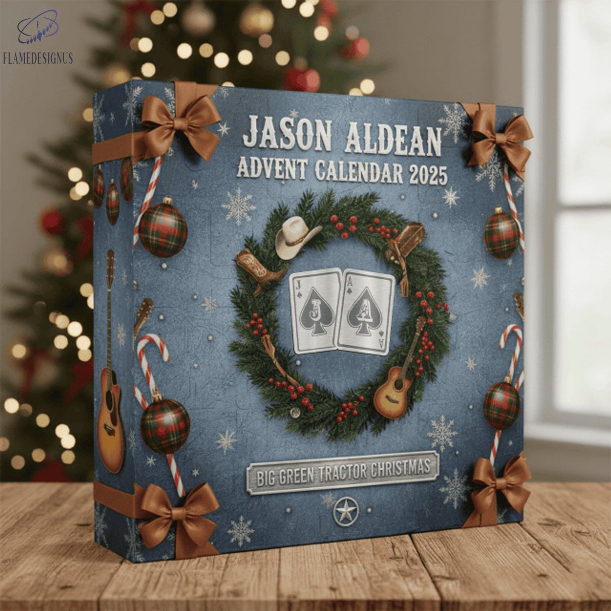 Buildercar - Jason Aldean 2025 Advent Calendar -2D Acrylic