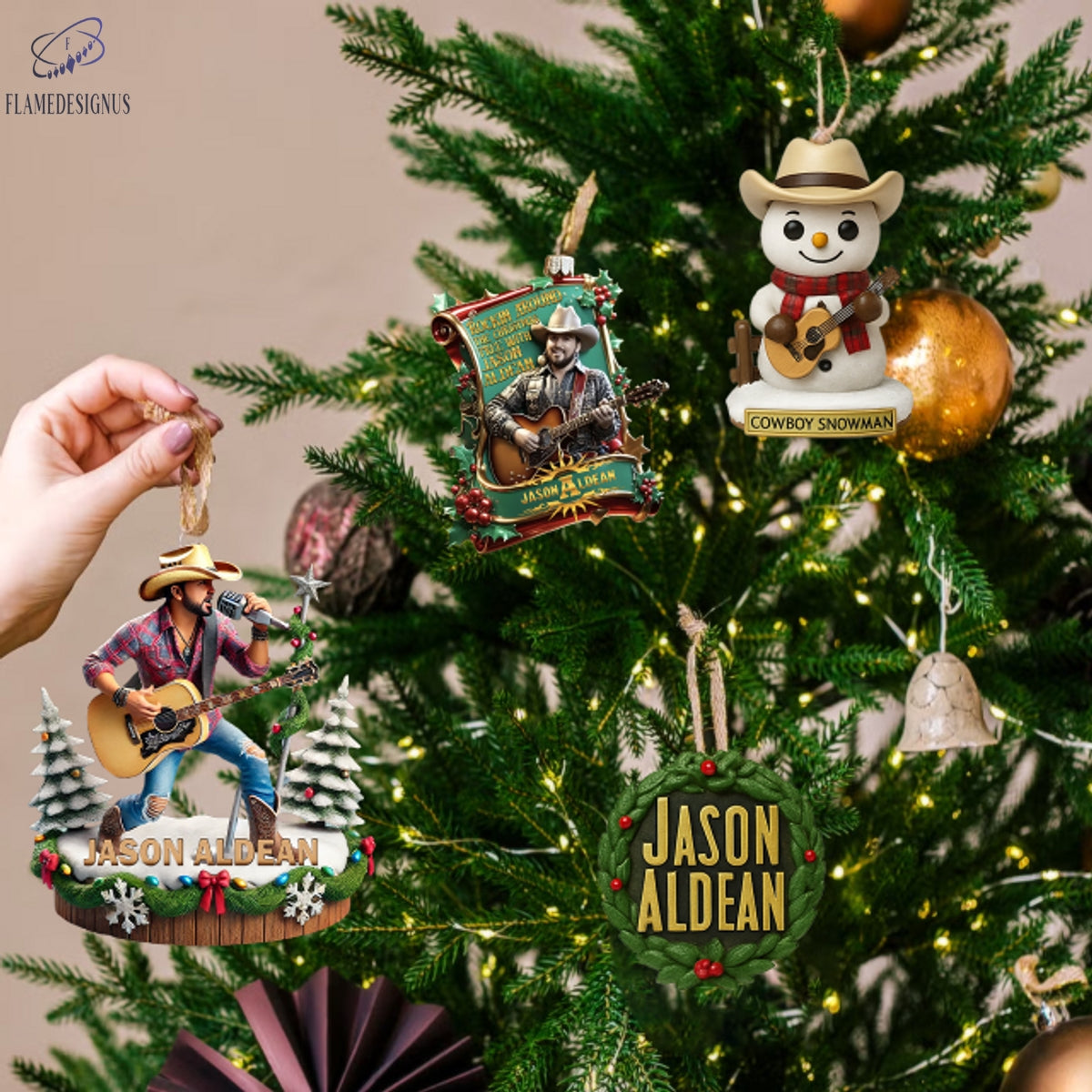 Buildercar - Jason Aldean Advent Calendar 2025 -2D Acrylic