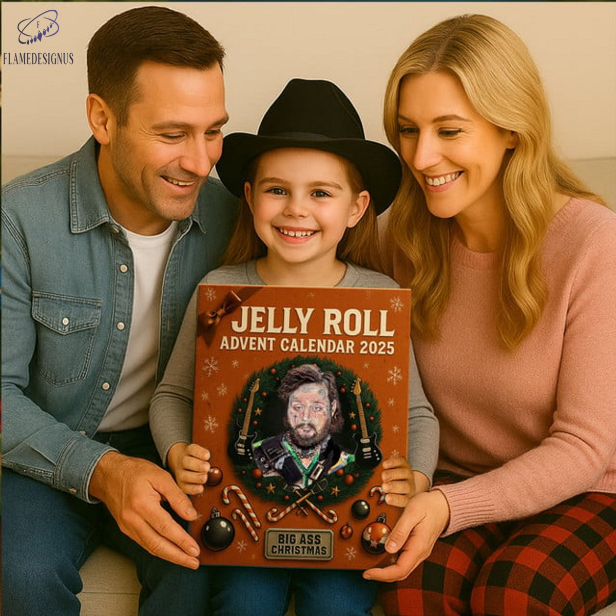 Buildercar - Jelly Roll 2025 Advent Calendar -2D Acrylic