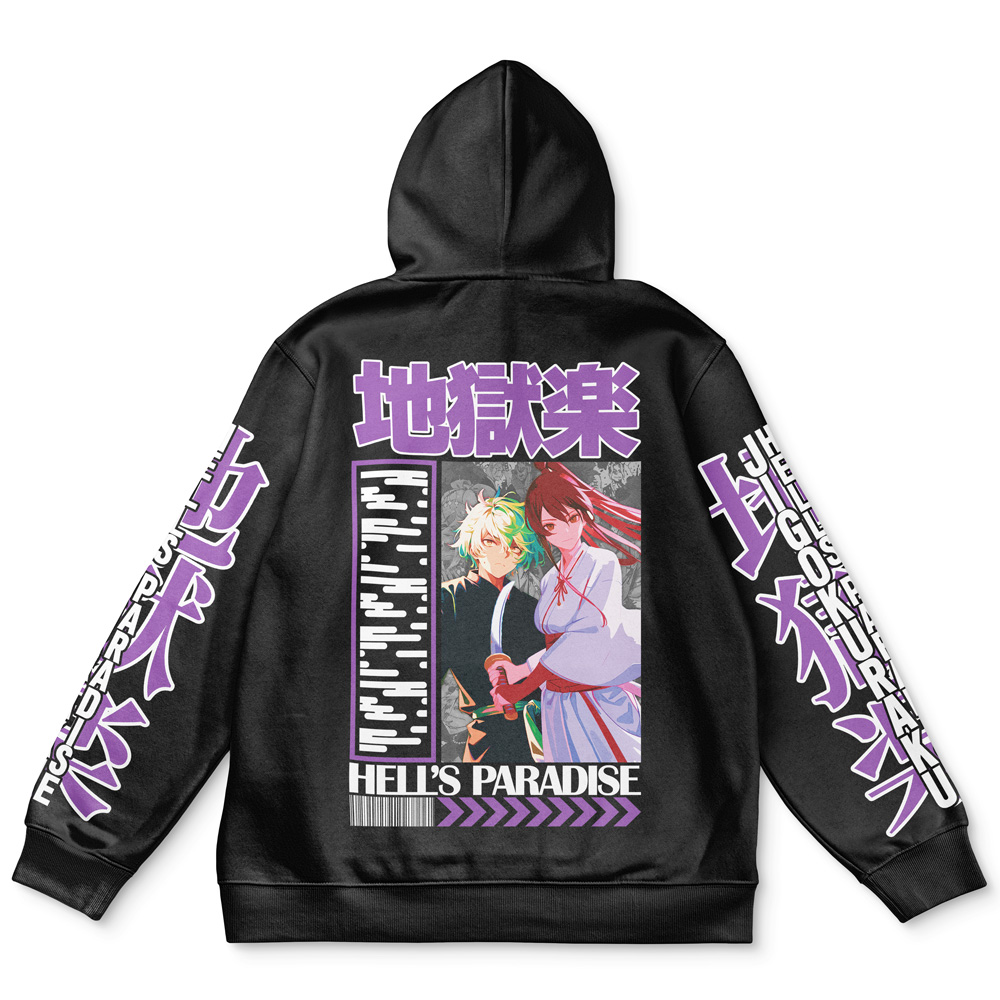 Buildercar - Jigokuraku Hell’s Paradise Streetwear Hoodie