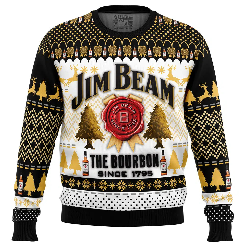 Buildercar - Jim Beam The Bourbon Ugly Christmas Sweater