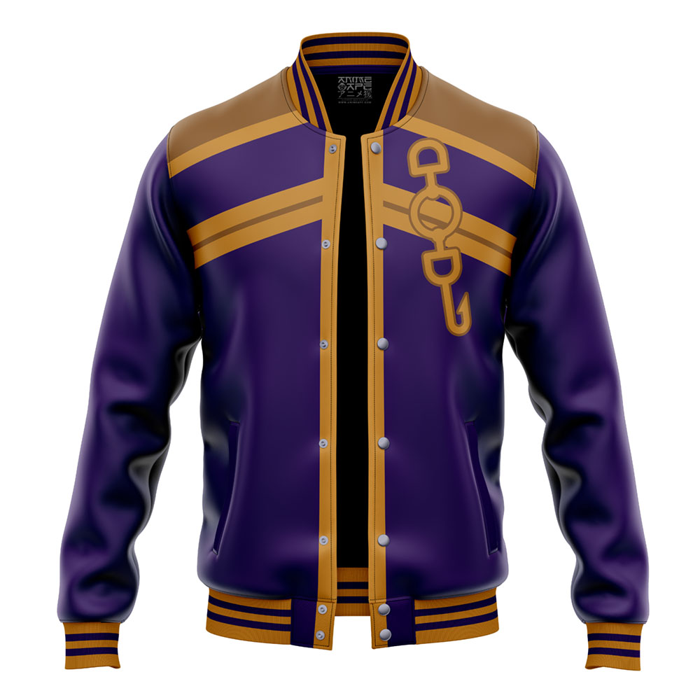 Buildercar - Jotaro Kujo Jojo's Bizzare Adventure Varsity Jacket