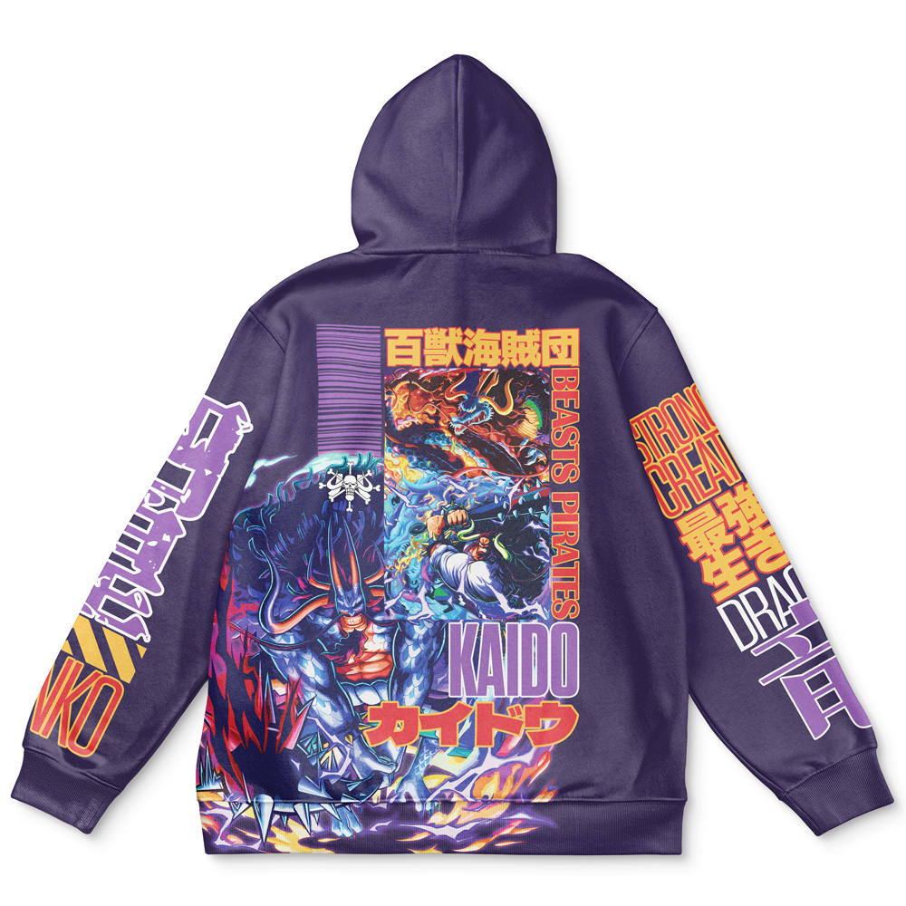 Buildercar - Kaido V2 One Piece Streetwear Hoodie