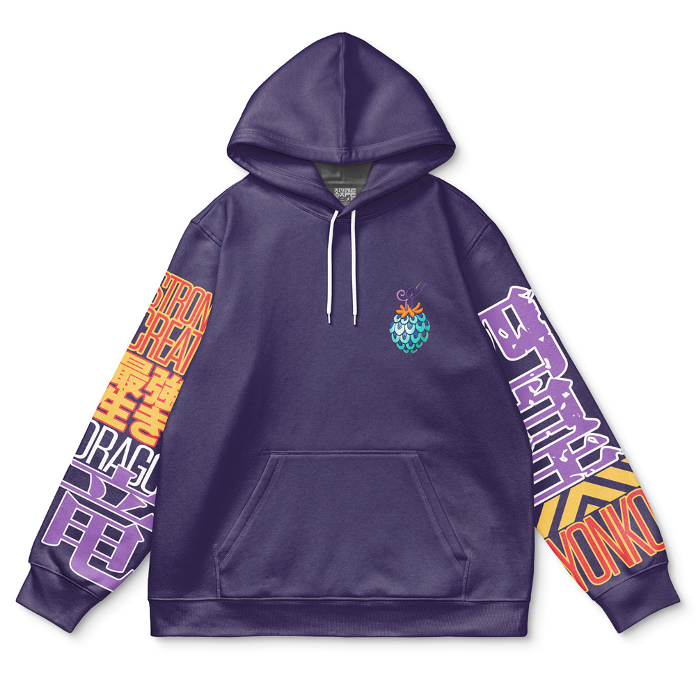 Buildercar - Kaido V2 One Piece Streetwear Hoodie - Image 2