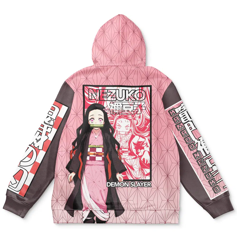 Buildercar - Kamado Nezuko Haori Demon Slayer Streetwear Hoodie