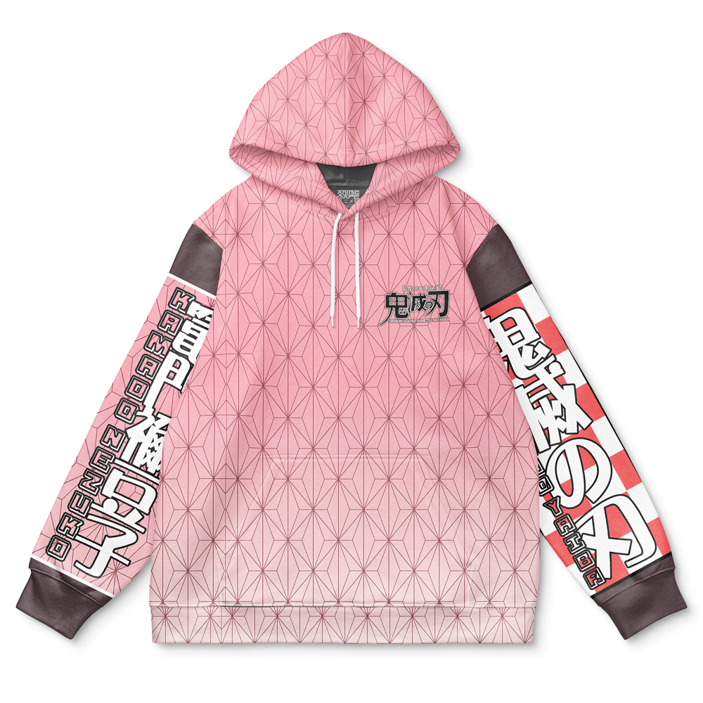 Buildercar - Kamado Nezuko Haori Demon Slayer Streetwear Hoodie - Image 2