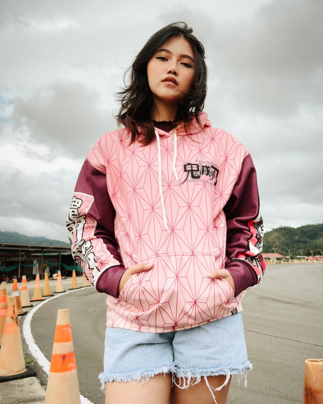 Buildercar - Kamado Nezuko Haori Demon Slayer Streetwear Hoodie - Image 3