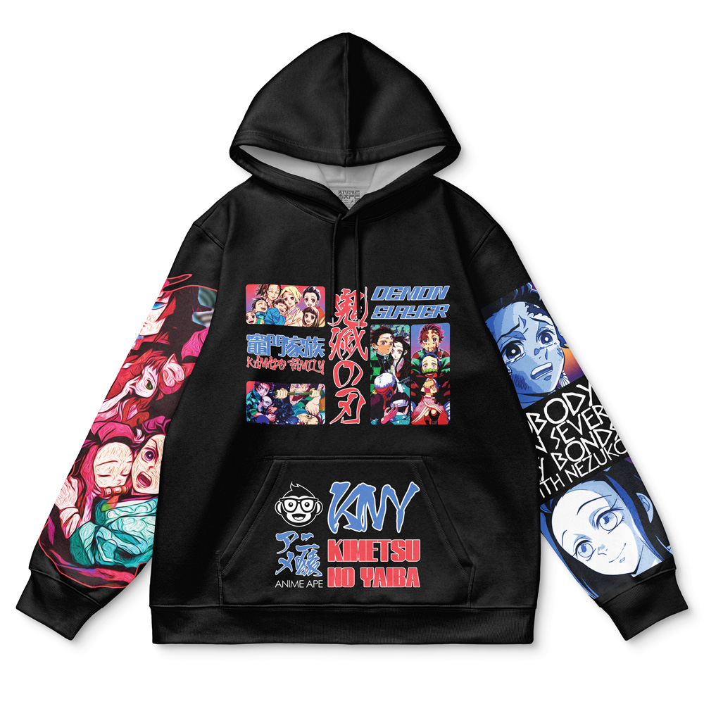 Buildercar - Kamado Story Demon Slayer Streetwear Hoodie - Image 2