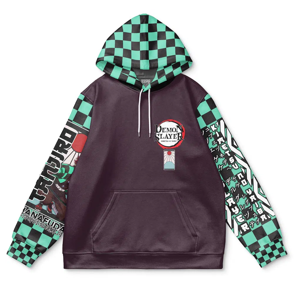 Buildercar - Kamado Tanjiro Demon Slayer Streetwear Hoodie - Image 2